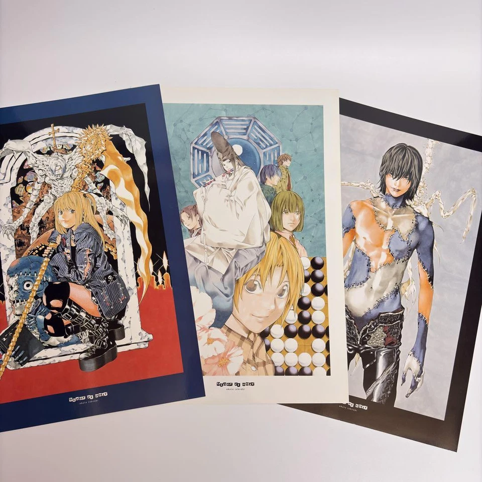 Death Note art book - premium anime artwork collection angle view