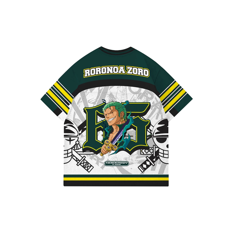 One Piece Roronoa Zoro Anime Jersey