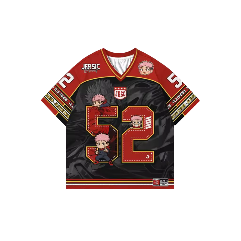 Yuji Itadori Jujutsu Kaisen Anime Jersey