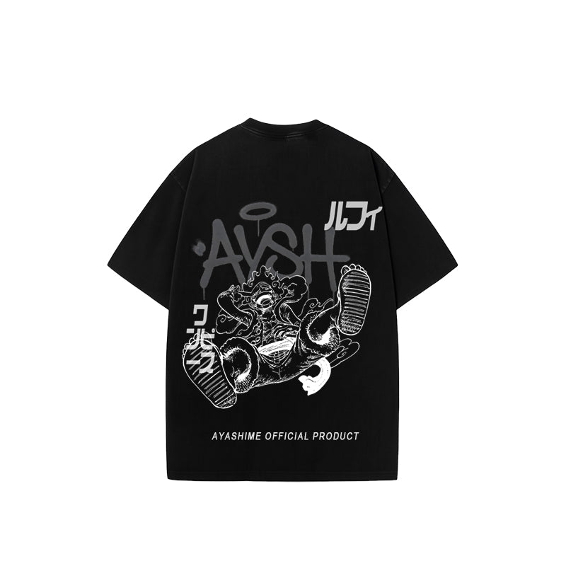 LUFFY BLACK T-SHIRT