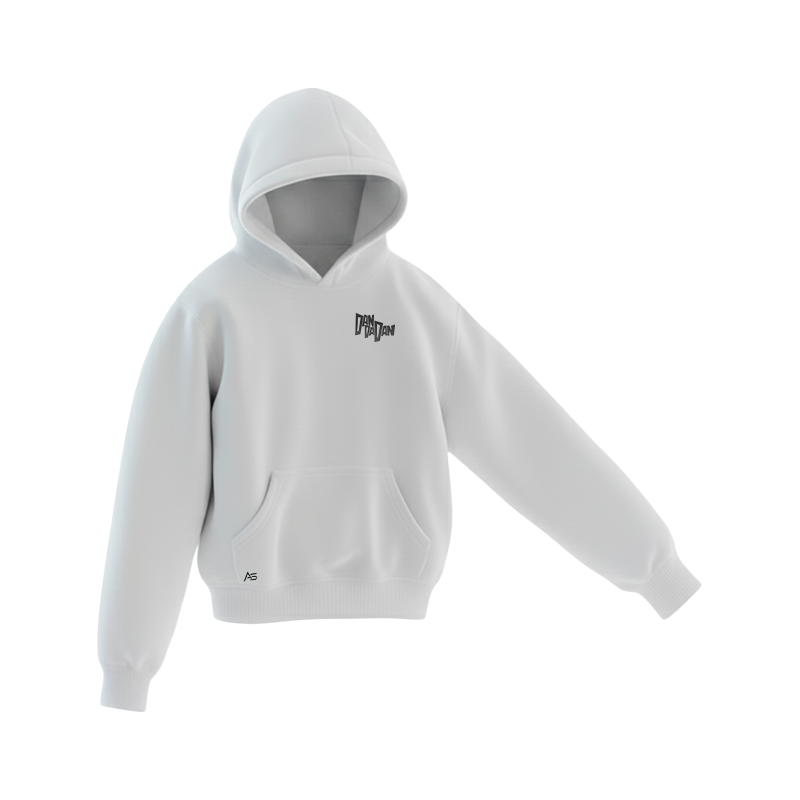 DANDADAN WHITE HOODIE