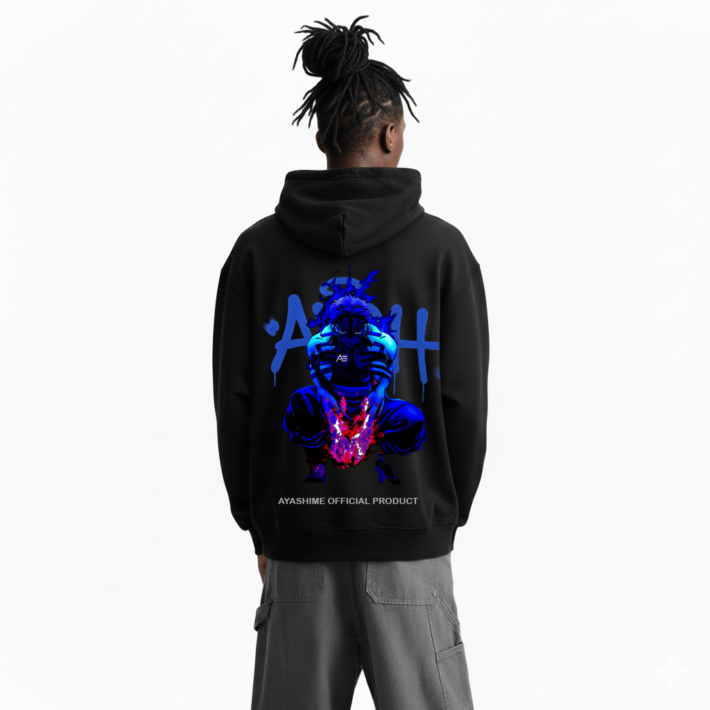 BLUE AKAZA HOODIE