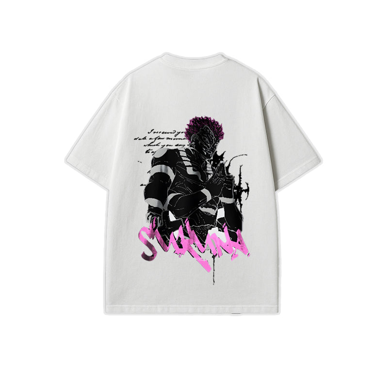 SUKUNA JUJUTSU KAISEN WHITE T-SHIRT