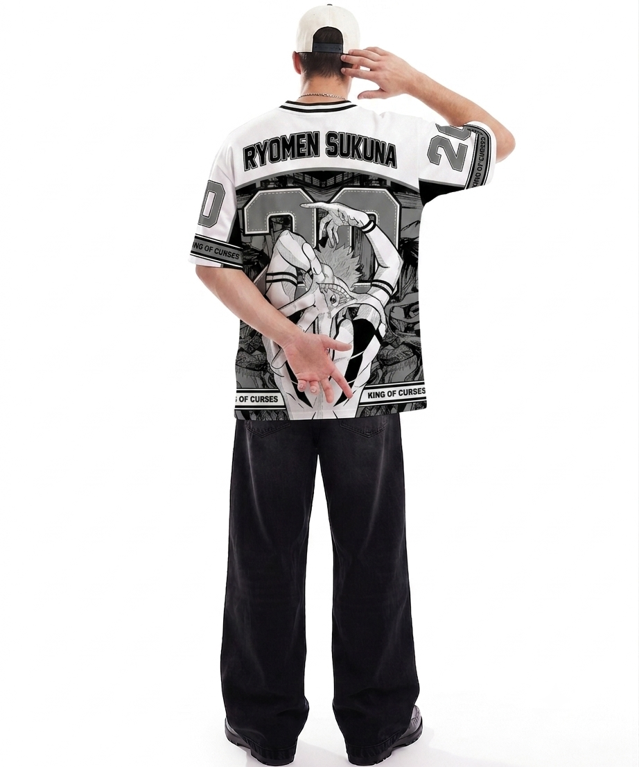 Sukuna Jujutsu Kaisen Anime Jersey