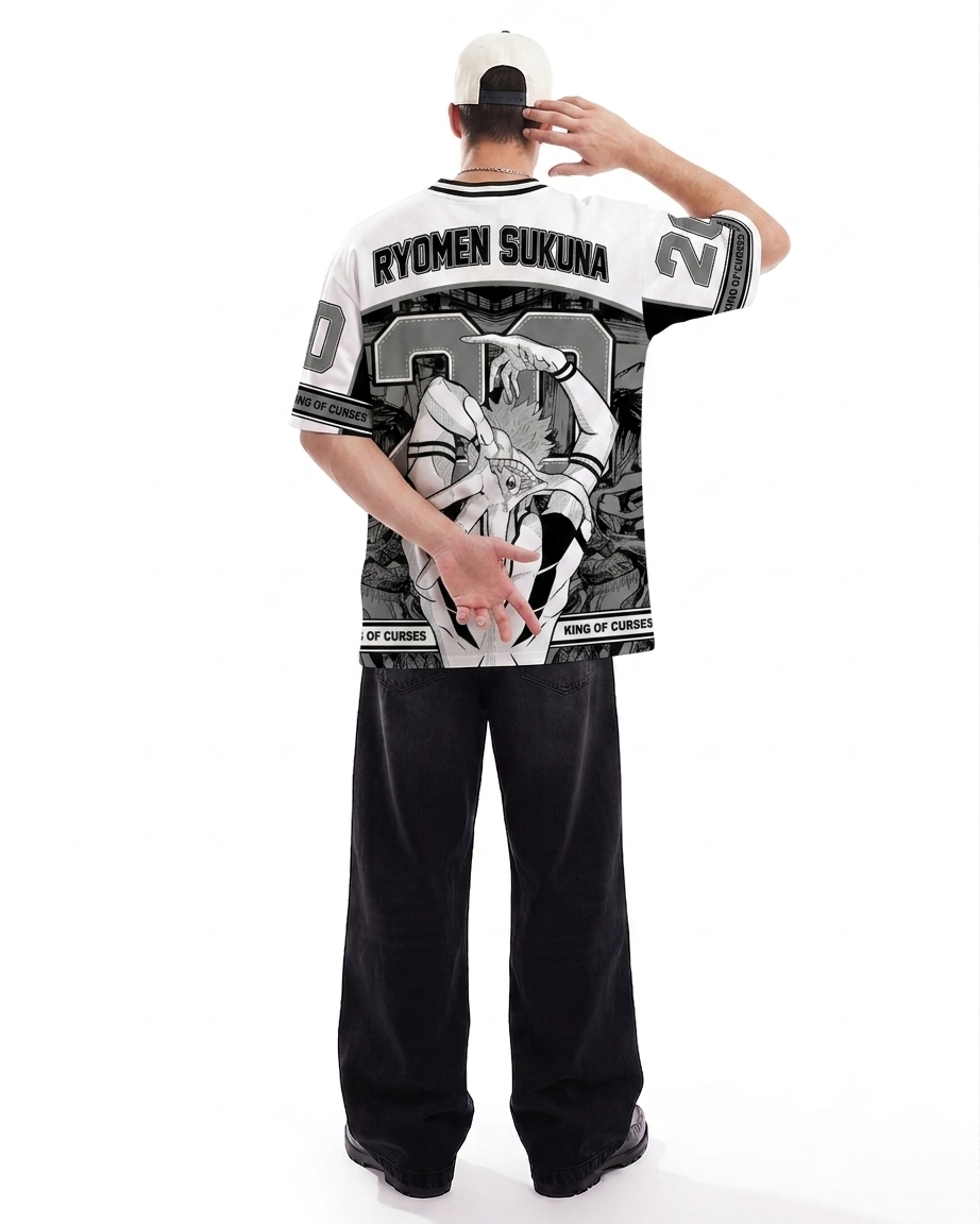 Sukuna Jujutsu Kaisen Anime Jersey