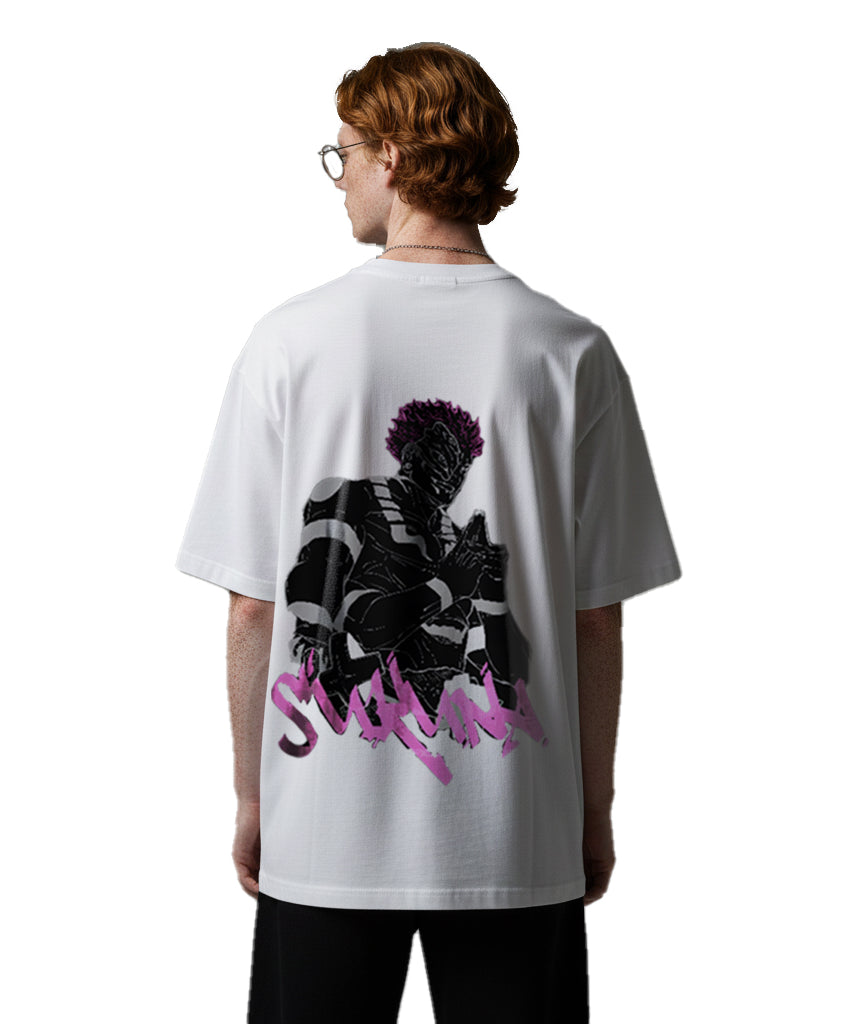 SUKUNA JUJUTSU KAISEN WHITE T-SHIRT